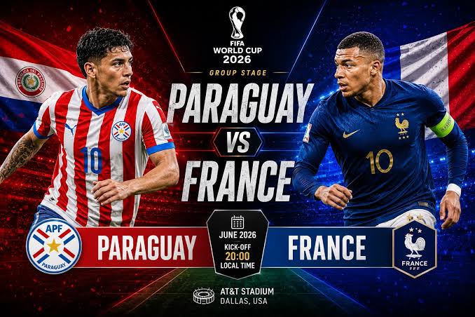 Paraguay vs Prancis
